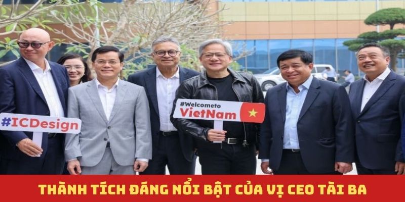 Các giải thưởng sáng giá có được nhờ CEO Stephen Sanchez